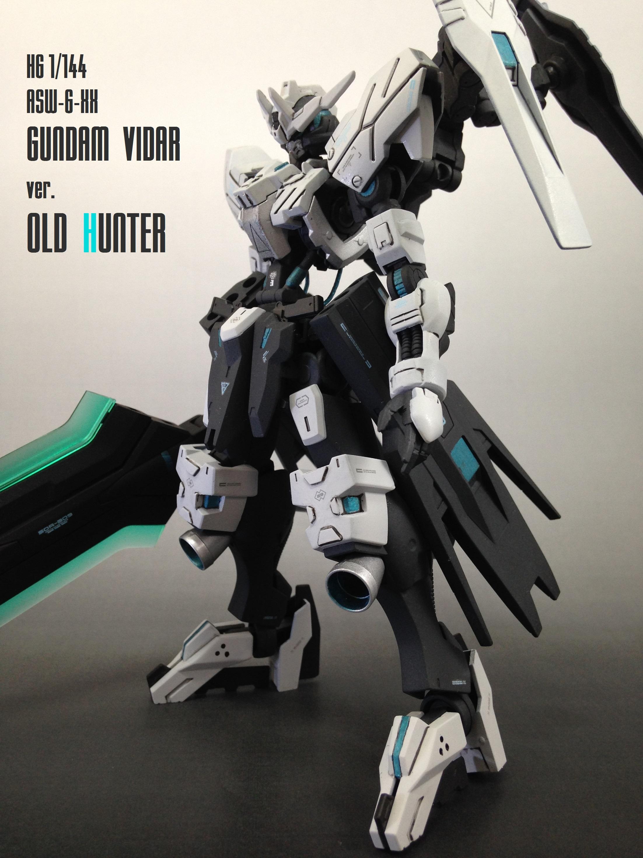 Hgibo ガンダムヴィダール作例 Gundam Vidar Ver Old Hunter ガンプラ