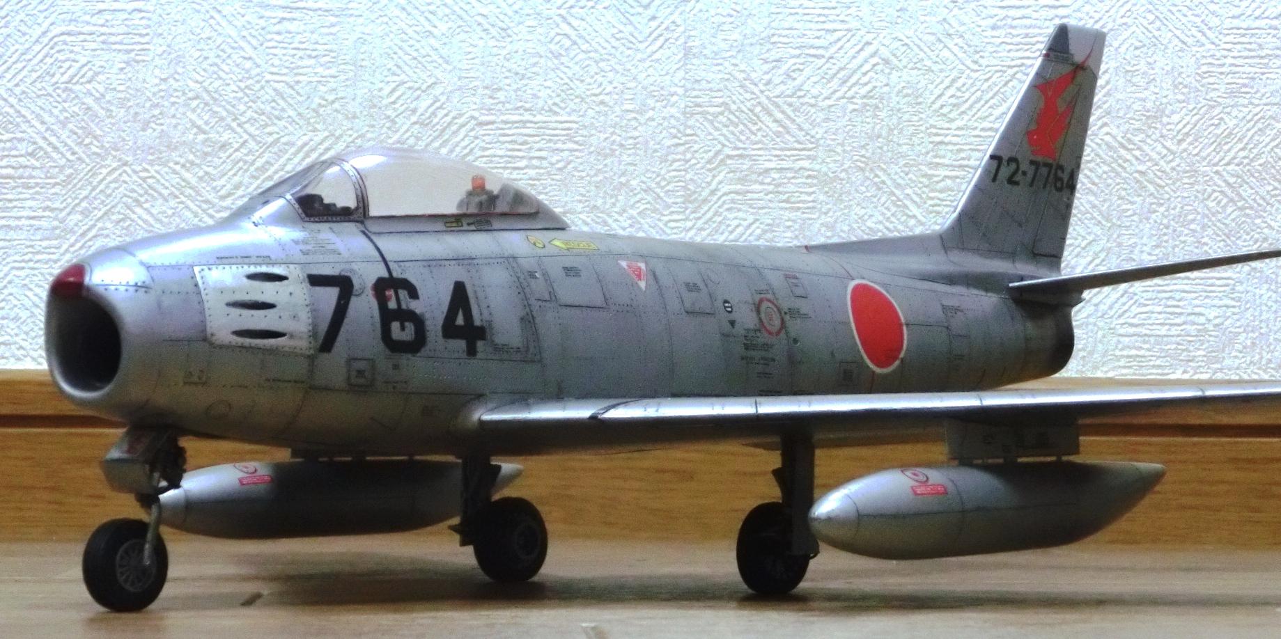 航空自衛隊　F-86Fセイバー　ハセガワ　1/32画像１