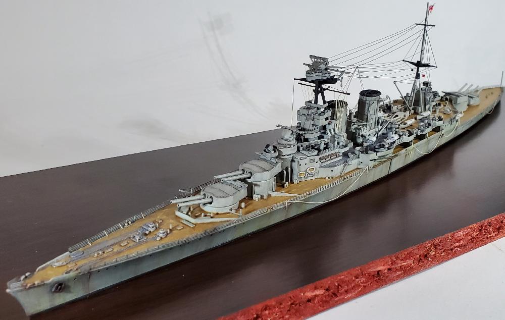 HMS フッド(タミヤ1/700)サムネイル2