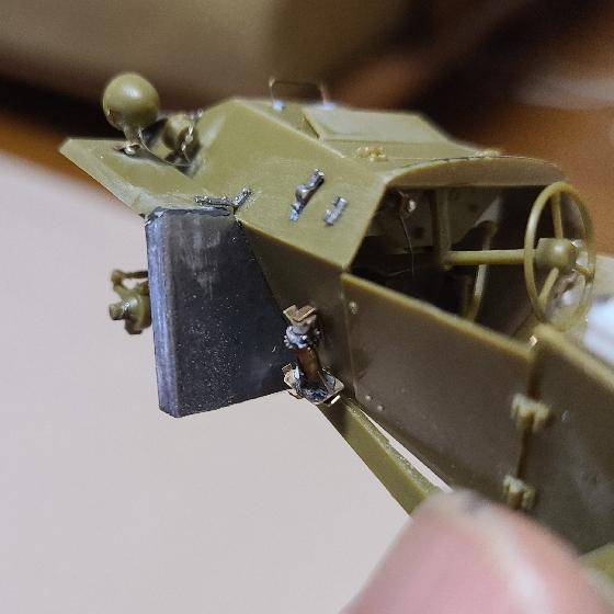 架空対空機銃搭載車 BA-64B vision models 